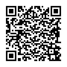 Código QR para número de teléfono +19892041016