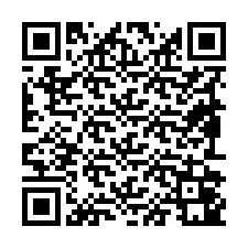 QR-koodi puhelinnumerolle +19892041019