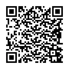 QR-koodi puhelinnumerolle +19892041036