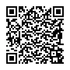 QR-koodi puhelinnumerolle +19892041085