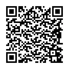 QR-код для номера телефона +19892041176