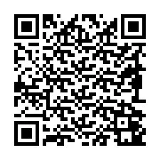 QR-код для номера телефона +19892041208