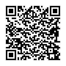 Kode QR untuk nomor Telepon +19892041217