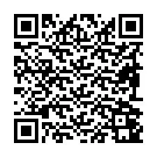 Código QR para número de teléfono +19892041317