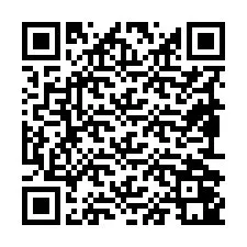 Código QR para número de teléfono +19892041389