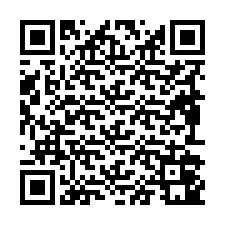 Codice QR per il numero di telefono +19892041812