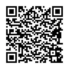 Código QR para número de telefone +19892041827