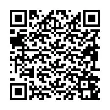 QR-koodi puhelinnumerolle +19892041953