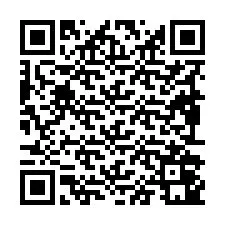 QR-Code für Telefonnummer +19892041992