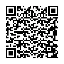 QR-code voor telefoonnummer +19892042020