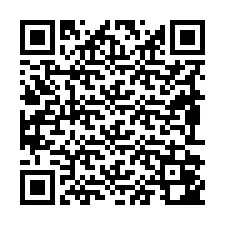 Código QR para número de teléfono +19892042024