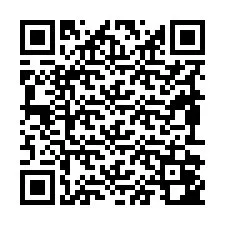 QR Code pour le numéro de téléphone +19892042040