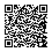QR Code for Phone number +19892042096