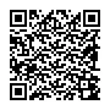 QR Code สำหรับหมายเลขโทรศัพท์ +19892042099