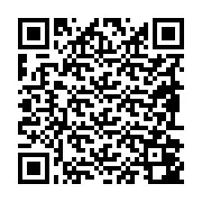 QR Code pour le numéro de téléphone +19892042178