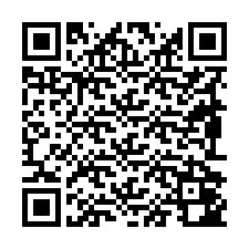 QR Code สำหรับหมายเลขโทรศัพท์ +19892042224