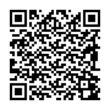 Codice QR per il numero di telefono +19892042260