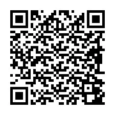 QR Code pour le numéro de téléphone +19892042276