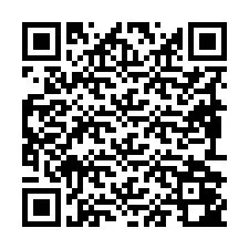 QR-code voor telefoonnummer +19892042306