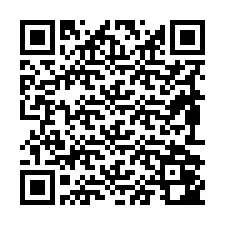 Codice QR per il numero di telefono +19892042311