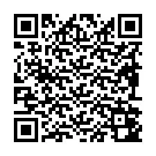 QR-code voor telefoonnummer +19892042412