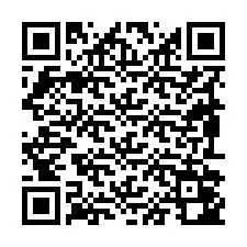 QR Code pour le numéro de téléphone +19892042454