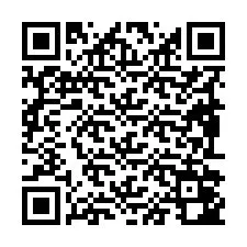 Kode QR untuk nomor Telepon +19892042472