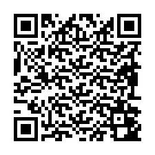 QR код за телефонен номер +19892042556