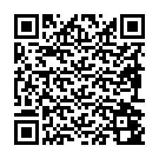 Kode QR untuk nomor Telepon +19892042706