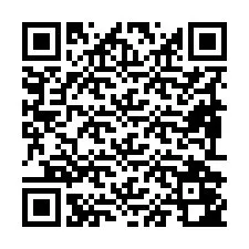 QR Code สำหรับหมายเลขโทรศัพท์ +19892042727