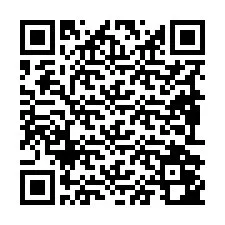 QR код за телефонен номер +19892042736