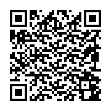 QR-Code für Telefonnummer +19892042781