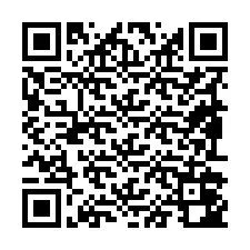 QR-code voor telefoonnummer +19892042879