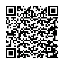 Codice QR per il numero di telefono +19892043108