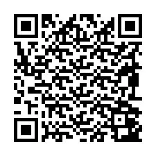 QR код за телефонен номер +19892043350