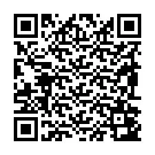 QR-код для номера телефона +19892043570