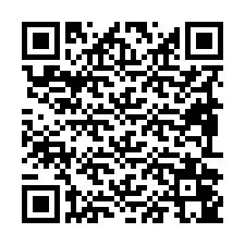 Código QR para número de teléfono +19892045523