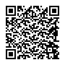 Codice QR per il numero di telefono +19892045729