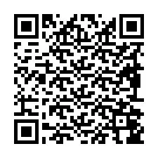 QR-koodi puhelinnumerolle +19892046182