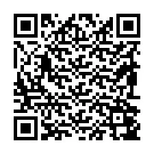 Kode QR untuk nomor Telepon +19892047651