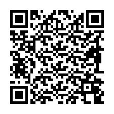 QR Code pour le numéro de téléphone +19892048143