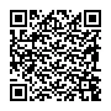 QR-koodi puhelinnumerolle +19892049150