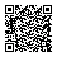 QR Code pour le numéro de téléphone +19892049161