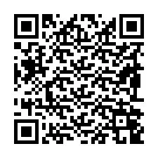 Código QR para número de teléfono +19892049425