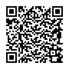 QR Code pour le numéro de téléphone +19892180010