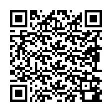 Código QR para número de telefone +19892180026