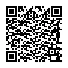 QR Code pour le numéro de téléphone +19892180034