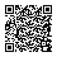 QR-koodi puhelinnumerolle +19892180054