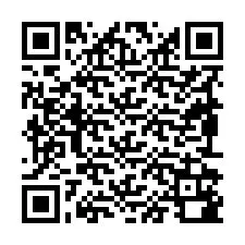 QR Code สำหรับหมายเลขโทรศัพท์ +19892180084