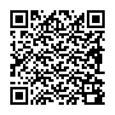 QR-koodi puhelinnumerolle +19892180132